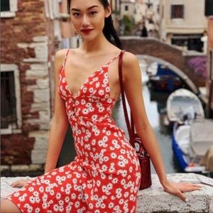 Reformation Montague Dress in Oopsie Daisy Sz 2